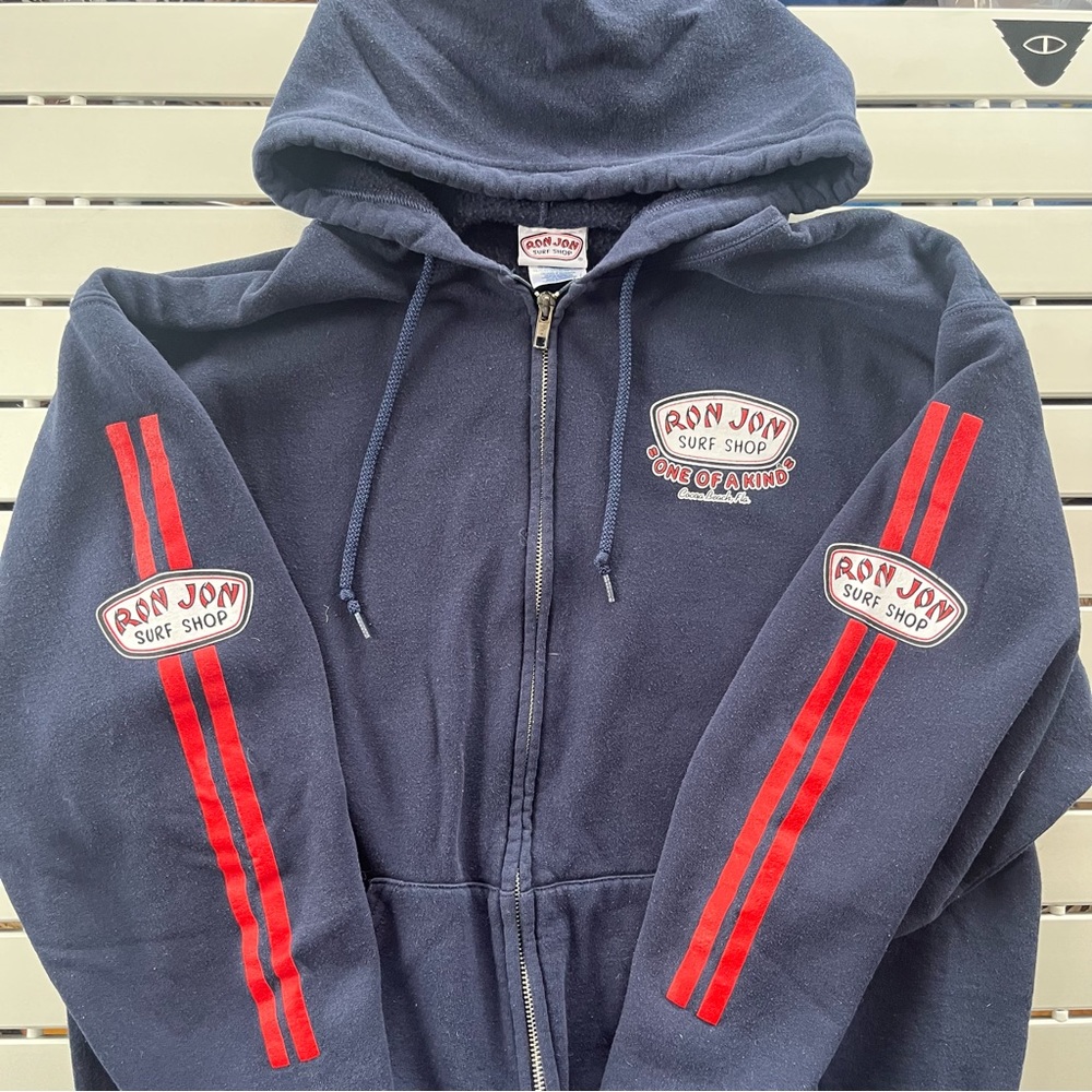 Ron Jon Surf Shop Zip Up Hoodie size Large
